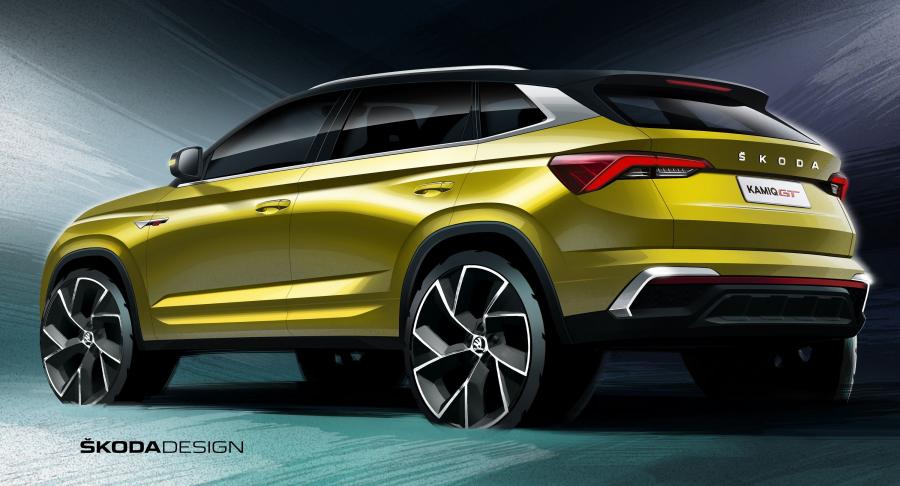 Эскиз Skoda Kamiq GT 2019 года  (CN) (фото 37 из 41)